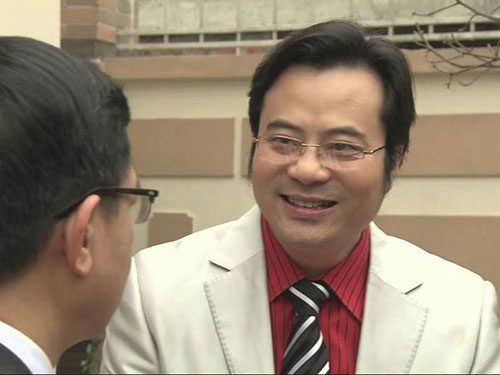 Phan Anh trong vai Lê Định Sơn trong phim “Đối thủ kỳ phùng” Ảnh: QUANG NGUYỄN