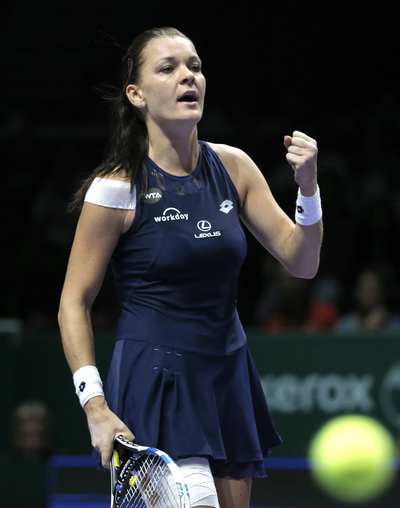 Radwanska được tưởng thưởng bằng ý chí thi đấu kiên cường