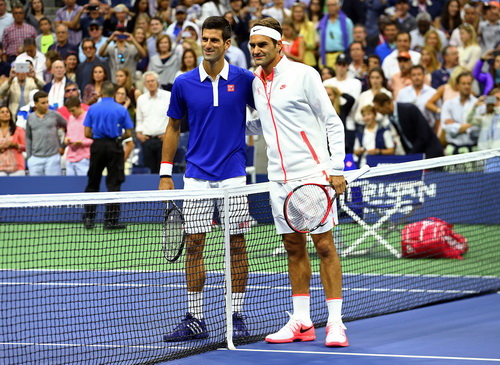 Federer thất bại trước Djokovic 3 trận chung kết lớn trong năm 2015