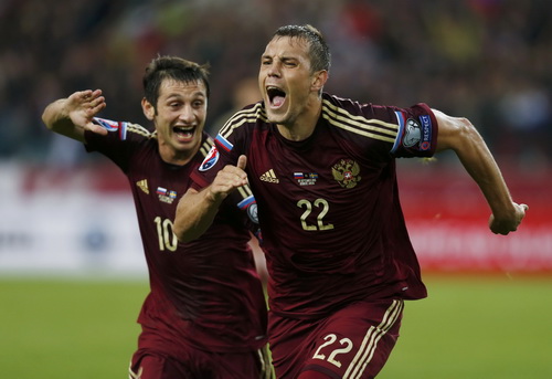 Artem Dzyuba (22) của tuyển Nga