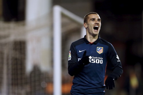 Antoine Griezmann lập công phút 90, giúp Atletico giữ vị trí nhì bảng