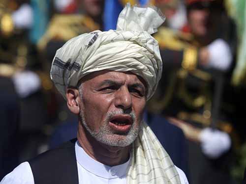 Tổng thống Afghanistan Ashraf Ghani Ảnh: AP