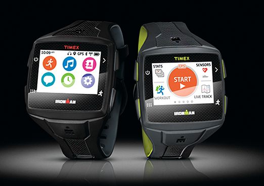 
Ironman One GPS+, mẫu đồng hồ thông minh đầu tiên của Timex ra mắt năm ngoái.
