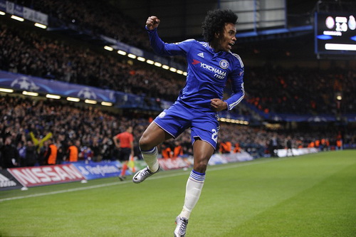 Willian bay cao cùng Chelsea