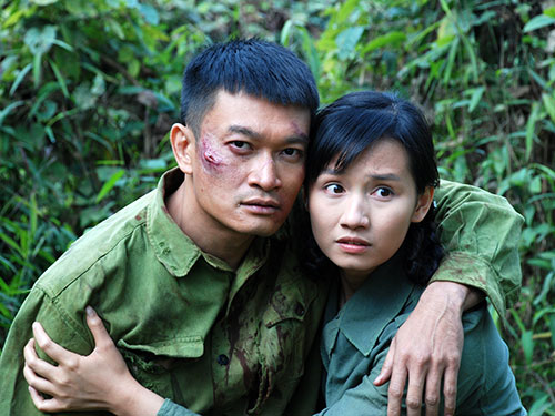 Quốc Thái vai Quang trong phim “Người trở về” Ảnh: HUYỀN ĐẶNG