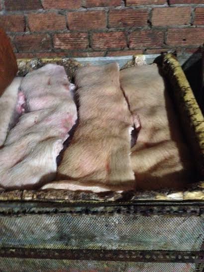 Gần 2 tấn thịt heo hôi thối bị phát hiện được đưa đi tiêu hủy