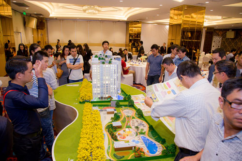 Dự án Valéo Đầm Sen trong ngày mở bán