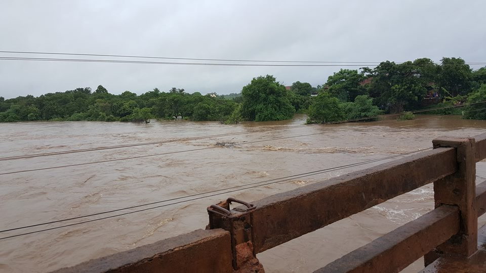 
Lũ lụt càn quét huyện Ea Súp (Ảnh do người dân cung cấp)
