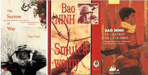 Tiểu thuyết “Nỗi buồn chiến tranh” được dịch ra rất nhiều thứ tiếng: Tiếng Anh, Ba Lan, Pháp…