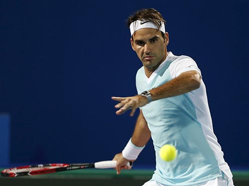 Federer là hạt giống số 1 nội dung đơn nam Giải Brisbane Ảnh: REUTERS