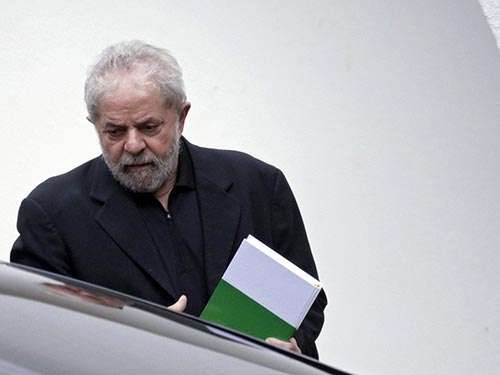 Cựu Tổng thống Luiz Inacio Lula da Silva Ảnh: EPA