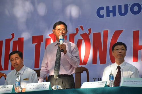 
TS Nguyễn Đức Nghĩa, Phó Giám đốc ĐHQG TP HCM
