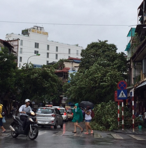 
Đầu phố Hàng Gai
