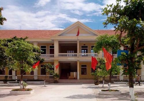 Trường THCS Phong Bắc – nơi thầy D. công tác - Ảnh: VNN