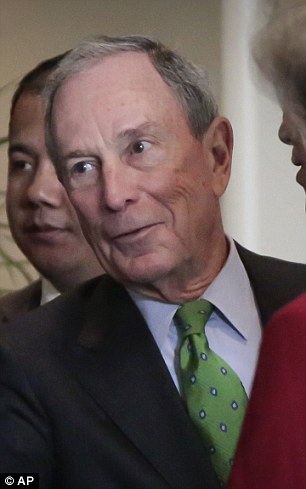 Ông Michael Bloomberg xếp thứ 8 với 40 tỉ USD. Ảnh: AP