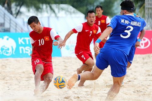 
​Giải Bóng đá bãi biển Đông Nam Á 2016 sẽ tạo điểm nhấn trước thềm Đại hội Thể thao bãi biển châu Á 2016 cũng do Việt Nam đăng cai tổ chức
