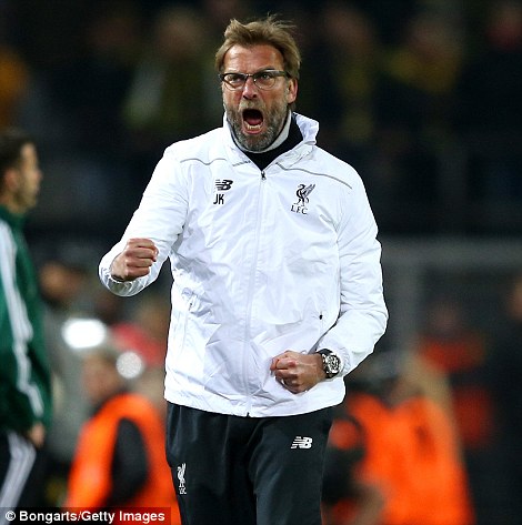 Klopp vẫn ăn mừng