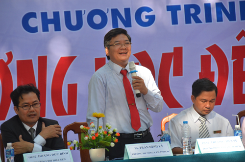 
TS Trần Đình Lý, Trưởng Phòng Đào tạo, Trường ĐH Nông lâm TP HCM
