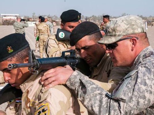 
Quân đội Mỹ ở Iraq. Ảnh: Defense News
