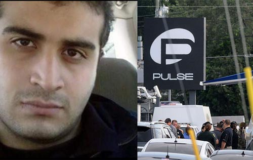 Omar Mateen và mặt tiền quán Pulse Ảnh: Self.com