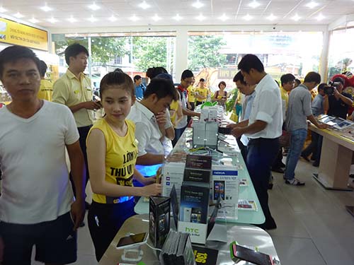 Siêu thị thegioididong thân thiện với người tiêu dùng