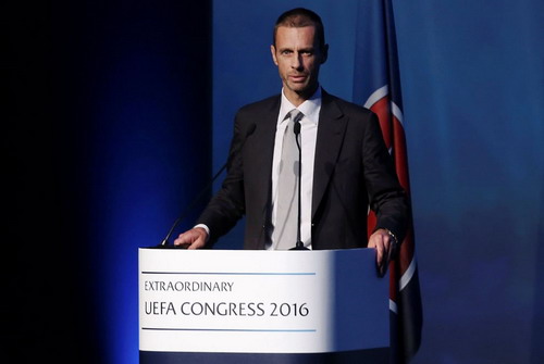 Tân chủ tịch UEFA Aleksander Ceferin