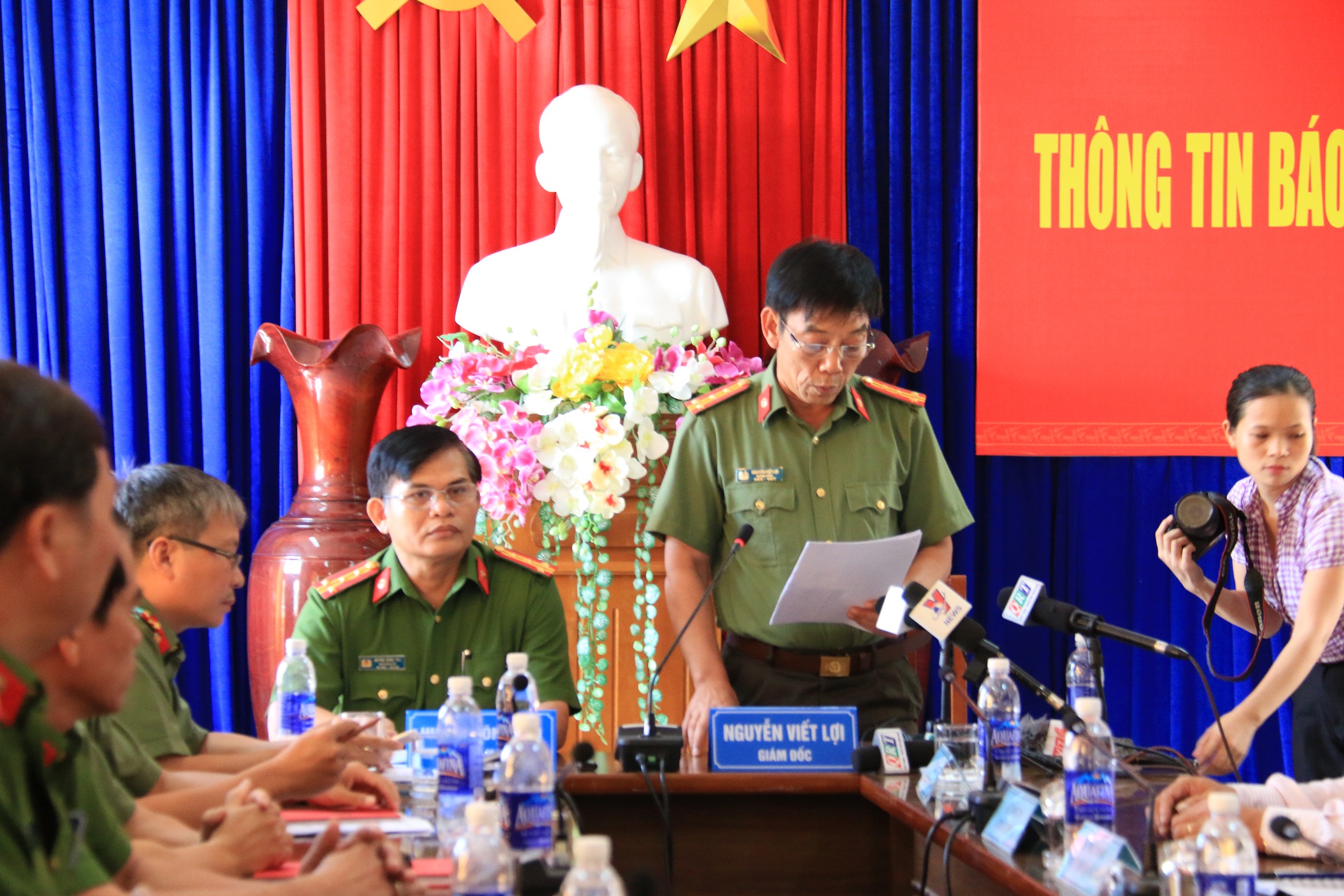 
Công an tỉnh Quảng Nam họp báo công bố thông tin trước đó
