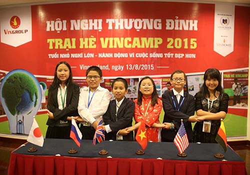 Năm 2015, trại hè Vincamp đã quy tụ hàng trăm ý tưởng “thay đổi thế giới người lớn từ góc nhìn trẻ em”