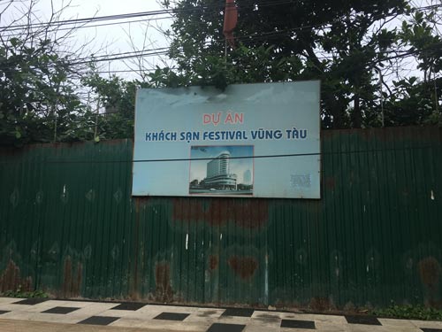 Một trong những dự án treo ở tỉnh Bà Rịa - Vũng Tàu bị buộc thu hồiẢnh: Ngọc Giang