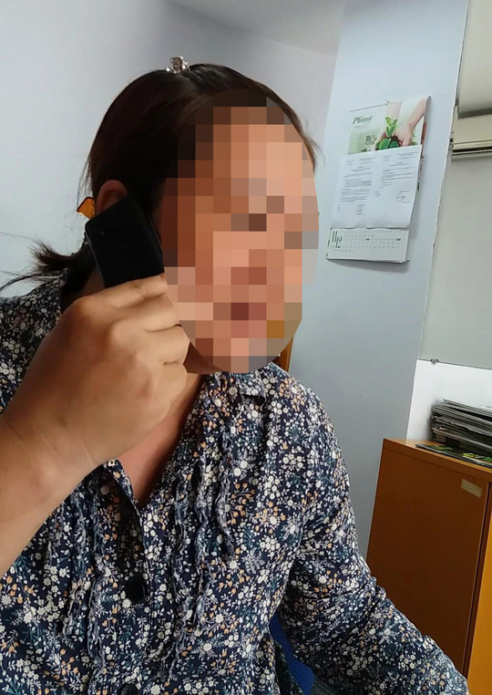 Chị Vân đã làm đơn tố cáo hành vi của cán bộ TAND TP HCM