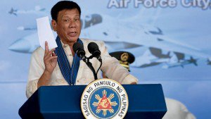 
Tổng thống Philippines Rodrigo Duterte. Ảnh: Inquirer
