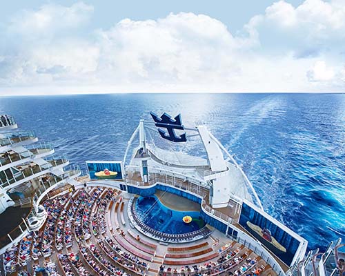 Siêu du thuyền Harmony of the Seas đang tạo nên một khái niệm mới về lối sống, thỏa mãn giấc mơ về cuộc đời tươi đẹp trong một thế giới hoàn hảo có thực dù thời gian lên thuyền chỉ vài ngày, một tuần hay cả tháng Ảnh: Royal Caribbean International