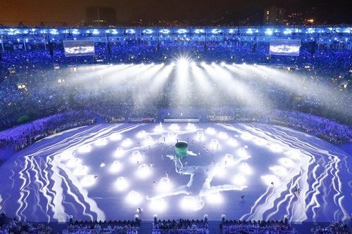 Màn pháo hoa tạm biệt Olympic Rio 2016