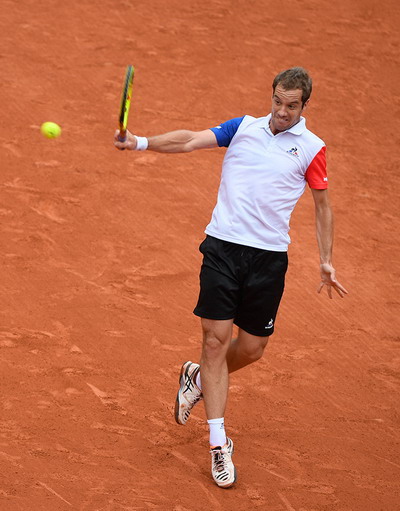 Richard Gasquet - người Pháp cuối cùng rời giải đấu trên sân nhà