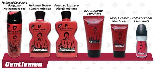 Hai dòng sản phẩm cao cấp Playboy và Gentelmen của Pierre Cardin dành cho nam giới lần đầu tiên xuất hiện tại thị trường Việt Nam