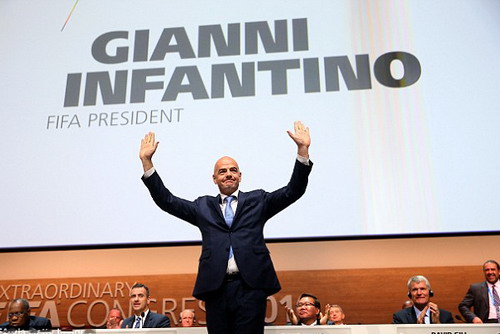 Gianni Infantino đắc cử chức vụ chủ tịch FIFA nhiệm kỳ 2016-2020