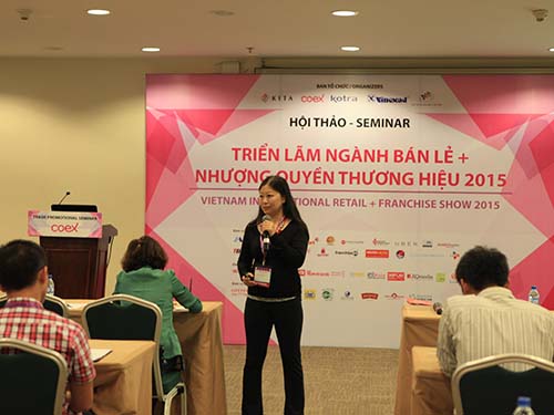 Hội thảo triển lãm ngành bán lẻ và nhượng quyền thương hiệu 2015