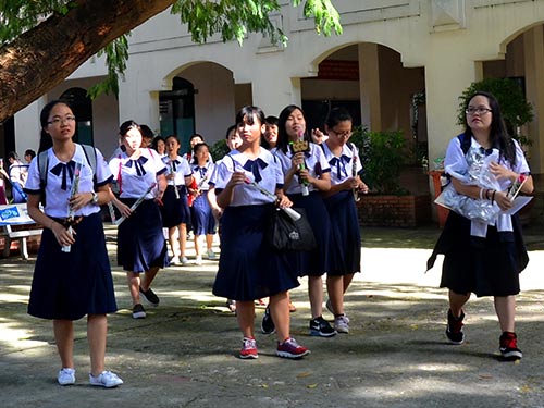TPHCM Khó nhân rộng mô hình trường học tiên tiến ở bậc tiểu học  Giáo  dục  Vietnam VietnamPlus