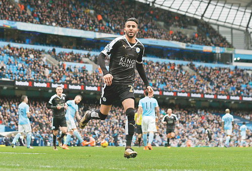 Riyad Mahrez - hình ảnh đại diện cho sự vươn lên của Leicester mùa này