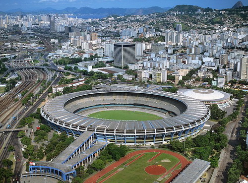 Sân vận động khổng lồ Maracana, nơi diễn ra lễ khai mạc Olympic Rio
