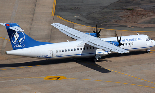 
Máy bay ATR của hãng Vasco
