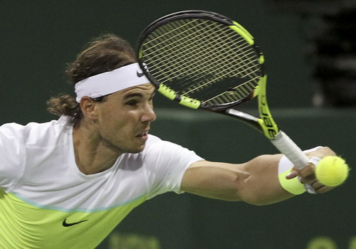 Nadal giành vé vào tứ kết Qatar Open