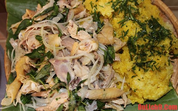 
Xôi gà – Món ăn sáng lạ mà quen phải ăn khi du lịch Đà Nẵng
