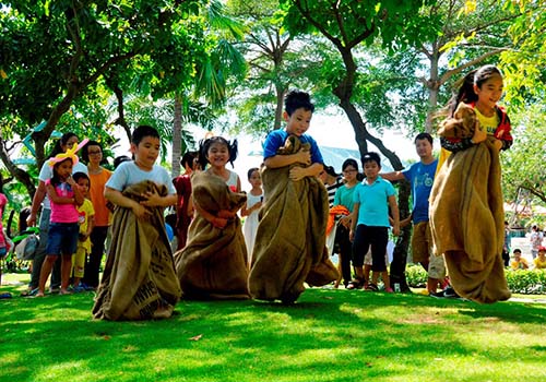 Ngày hội Phú Mỹ Hưng hướng về trẻ em trở thành điểm đến vui chơi lý tưởng hàng năm cho các bé vào dịp hè.