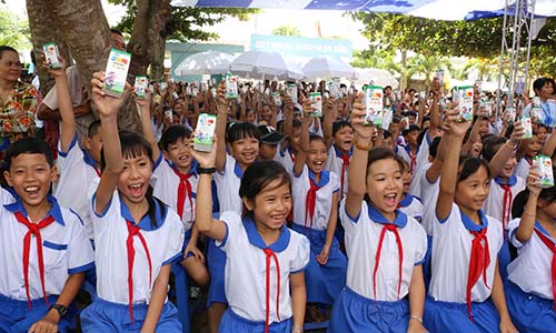 Quỹ Sữa vươn cao Việt Nam đến An Giang