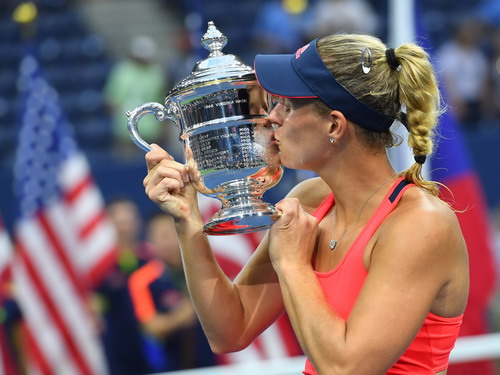 Đánh bại Pliskova, Kerber lần đầu vô địch US Open