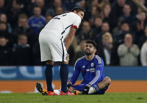 Costa chấn thương, hàng công Chelsea mất hẳn sự nguy hiểm