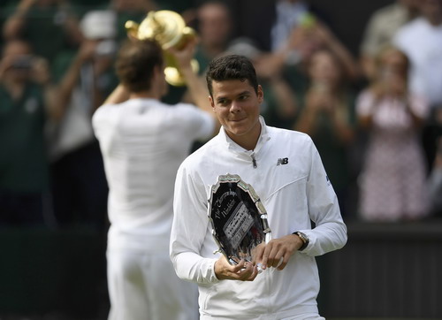 
Milos Raonic hài lòng với ngôi á quân
