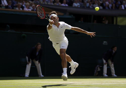 Federer đang có hành trình khá ấn tượng tại Wimbledon 2016