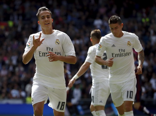 Lucas Vazquez lập công trong chiến thắng 4-0 của Real Madrid trước Eibar